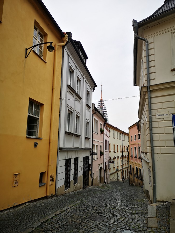 Olomouc prázdné ulice
