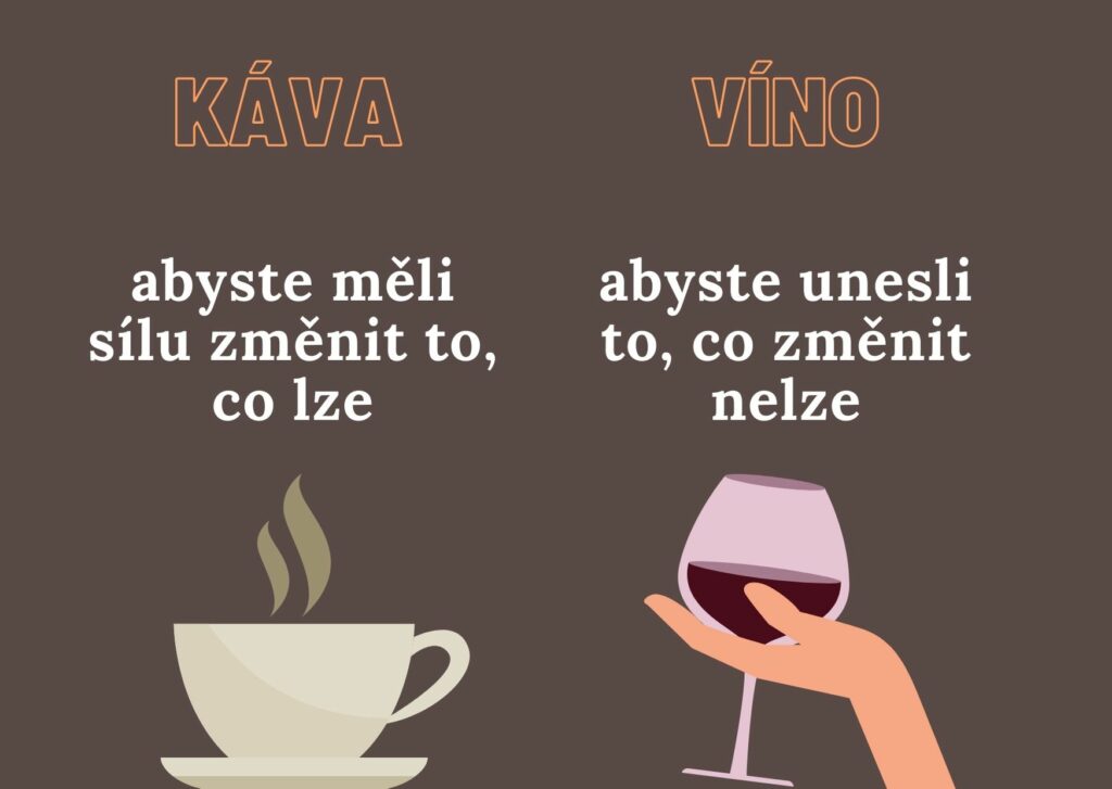 Káva a víno