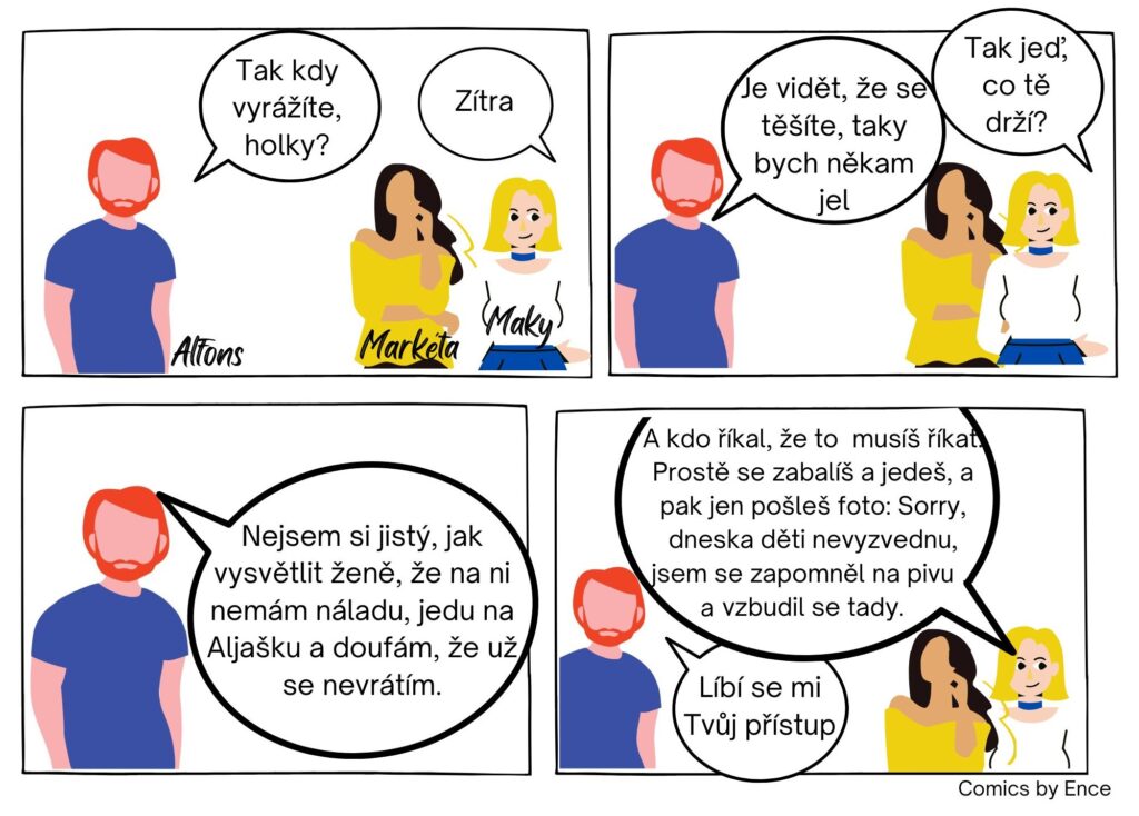 komiks alfons aljaška