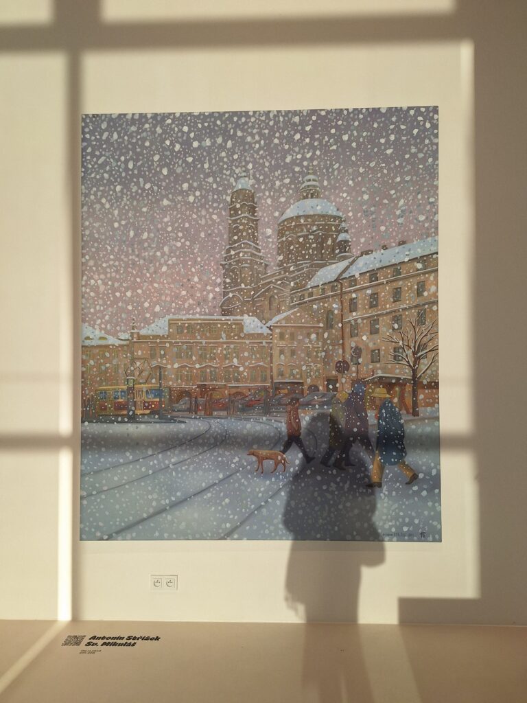 Jeden z několika obrazů sv.Mikuláše v Magnus Art