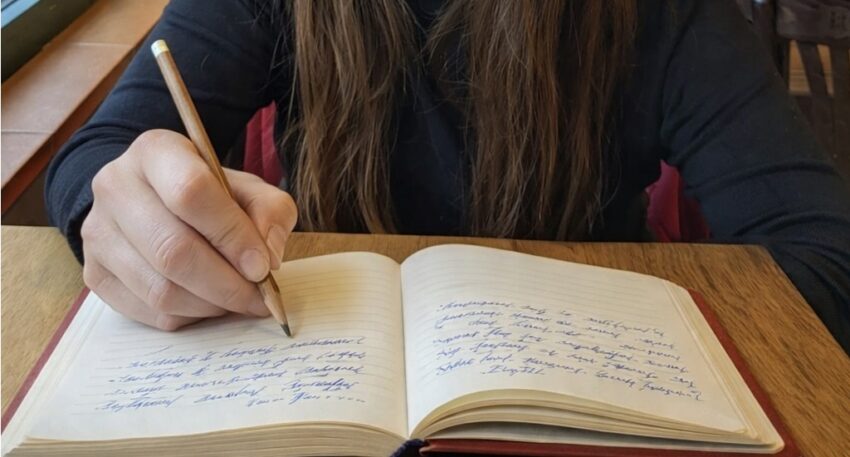 workshop journaling