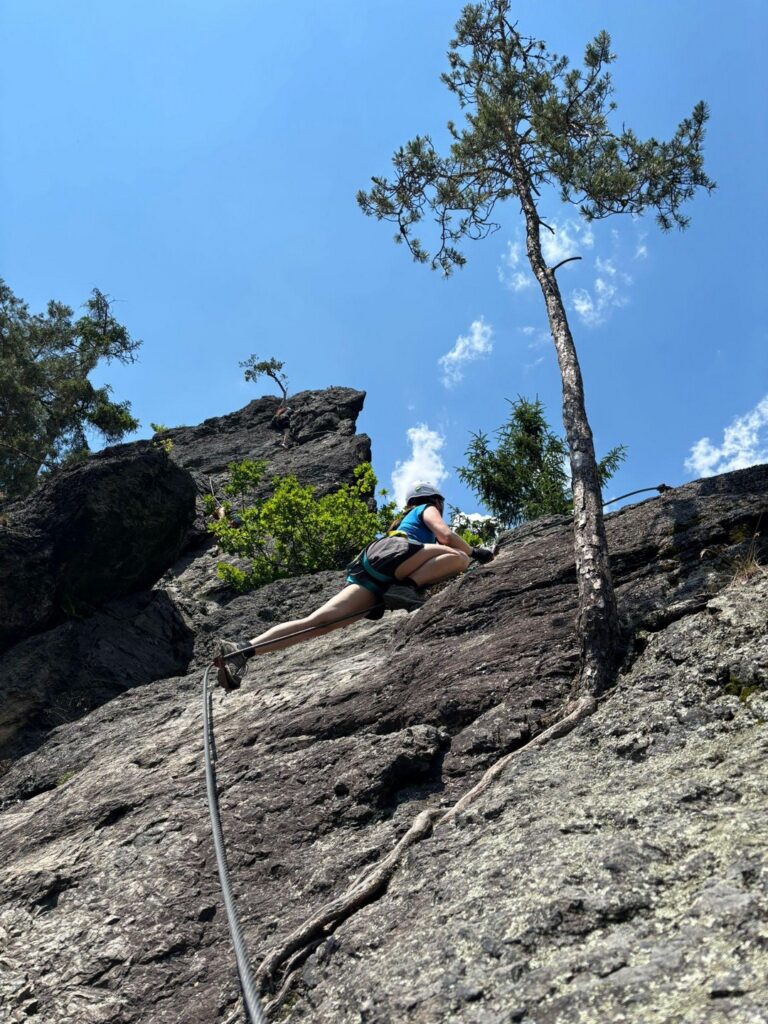 Ferrata Vodní brána Semily
