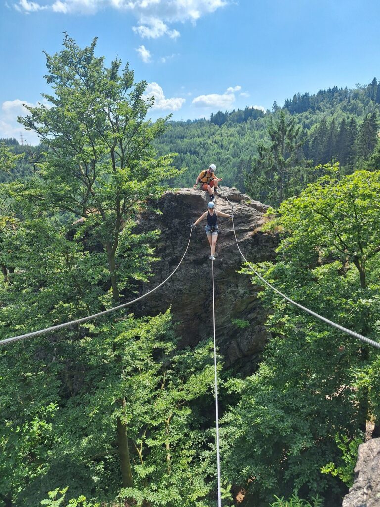 Ferrata Vodní brána Semily